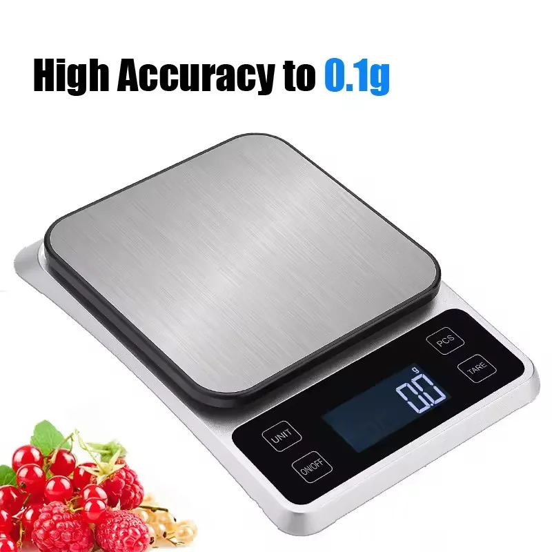 Kitchen Weighing Scale Electronic Weigh Balance Mechanical Scale 5kg 10kg Kitchen Food Scale