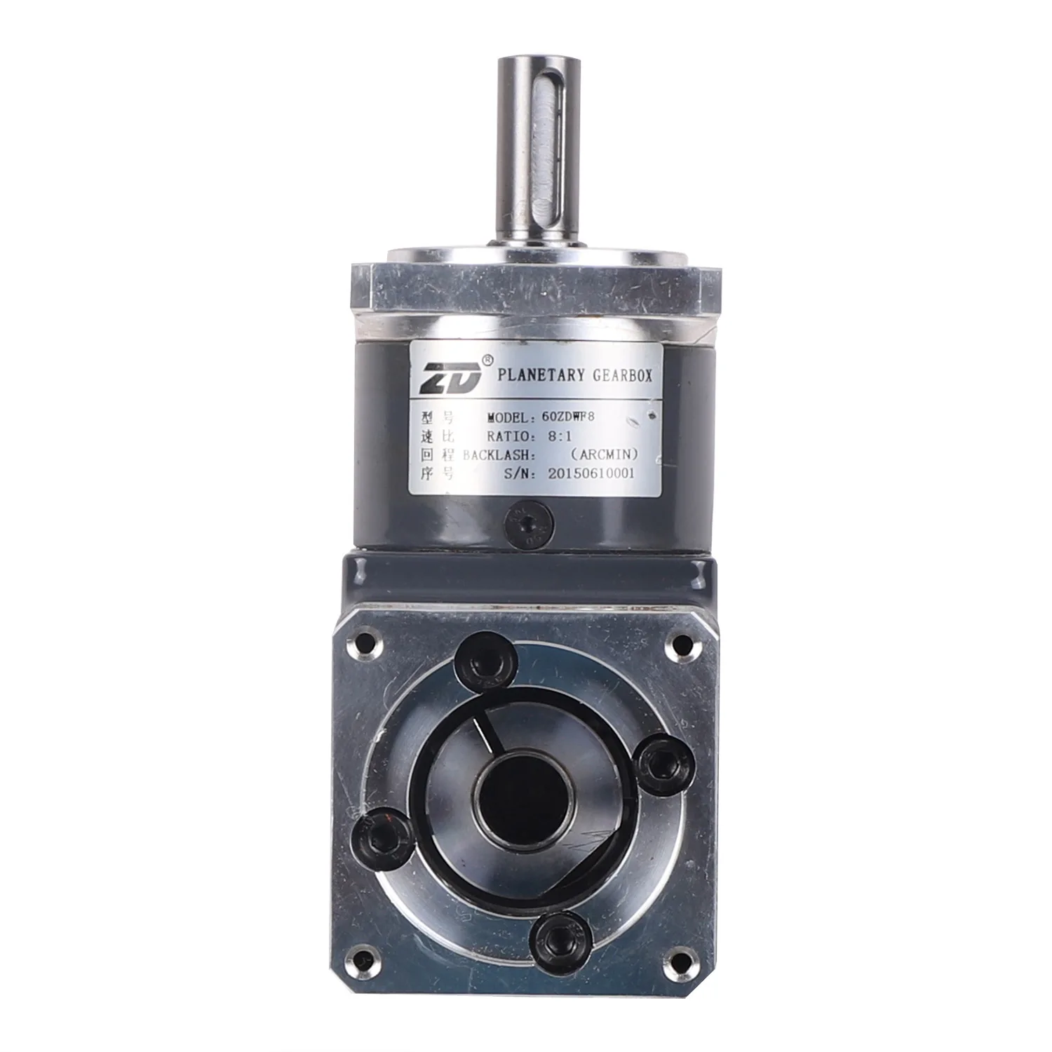 ZD Motor Ratio 3:1-512:1 Long Life Large Torque Low Noise Right Angle High Precision Planetary Gearbox 80ZDWF