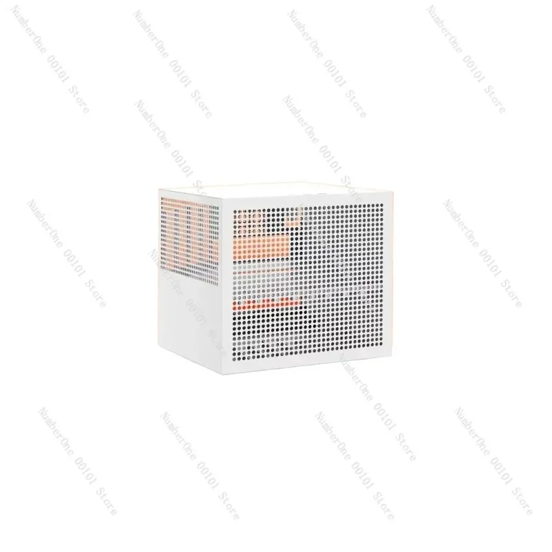 

8-Bay Mini ITX NAS Case, Compact Network Storage Enclosure for Home Server and Hard Drive Setup
