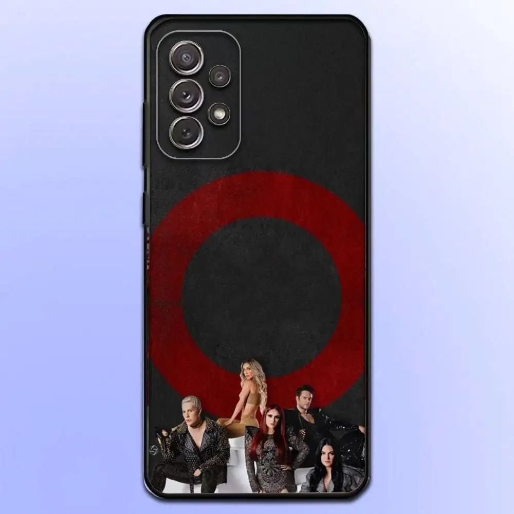 Funda de teléfono RBD REBELDE V para Samsung S 25,24,23,22,30,21,10,9,Ultra,Plus,Lite,FE,4,5 G, funda negra suave