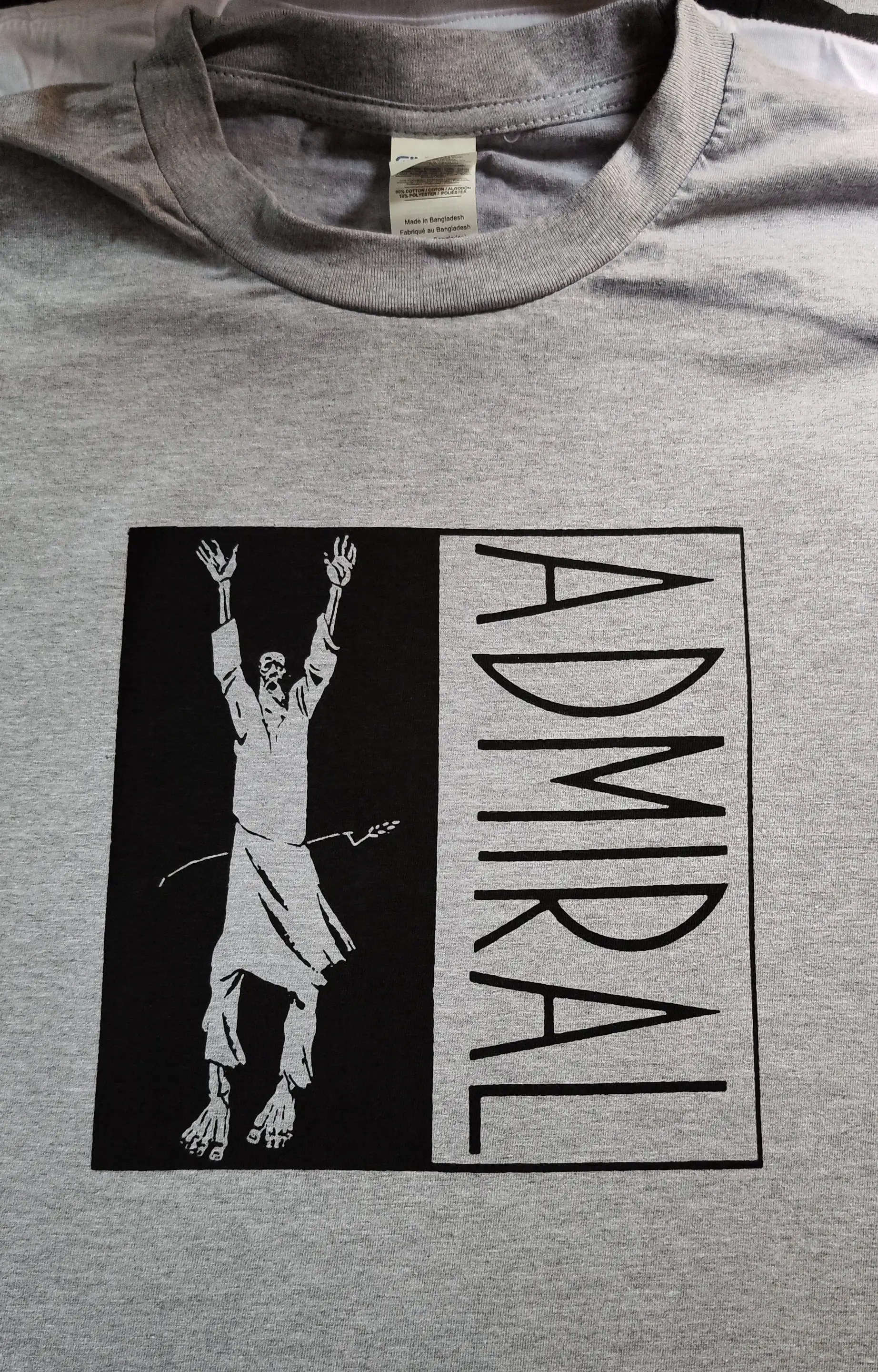 ADMIRAL T Shirt hardcore emo band