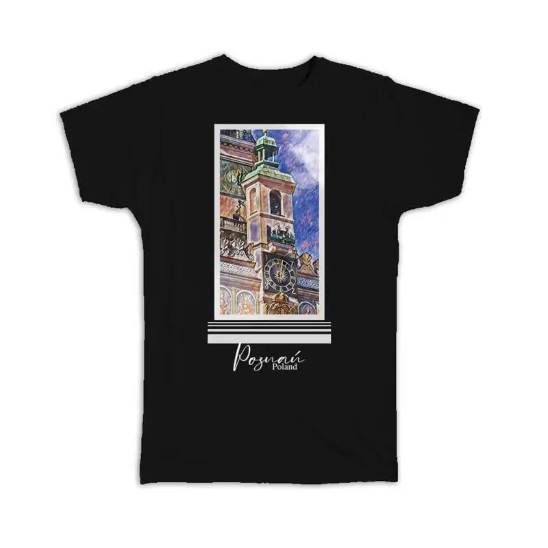 Poznan Poland Polish Eastern Europe Travel Souvenir Cathedral T shirt