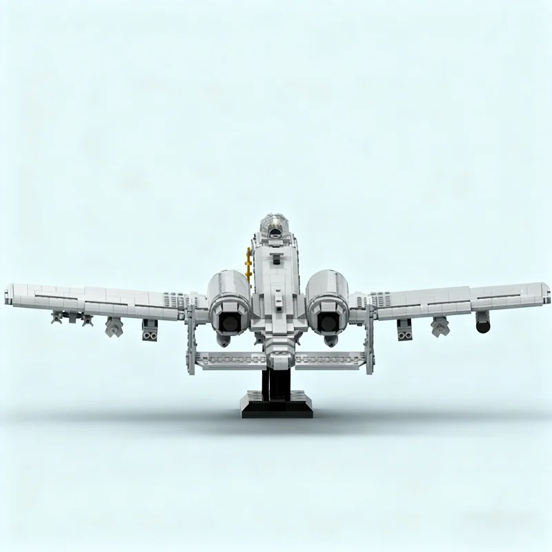 2028pcs MOC Creator Creator Expert A-10 Thunderbolt II Warthog Model Toys Building Blocks Architecture Christmas Gifts 3D Idea