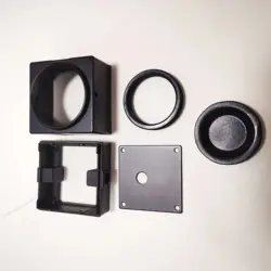 HQCAM Aluminum Cover Material Protective Security CCTV Camera Shell Housing metal gun camera shell
