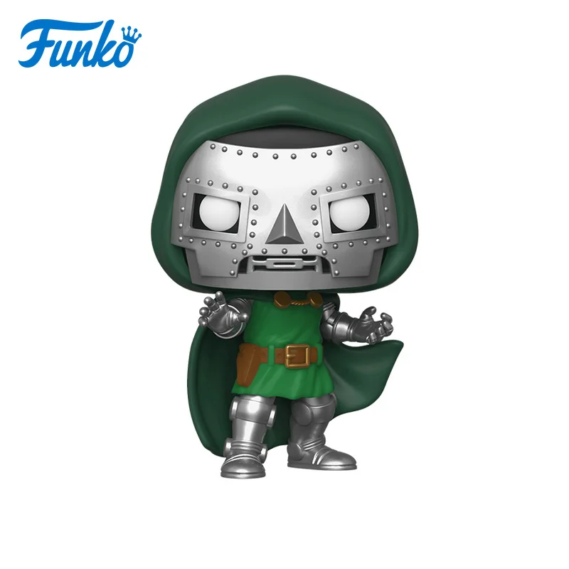 FUNKO POP Vinyl Figurine Fantastic Four Doctor Doom Marvel Rivals Super Hero Action Figure Collection Desk Decor Boy Adult Gift - Image 4