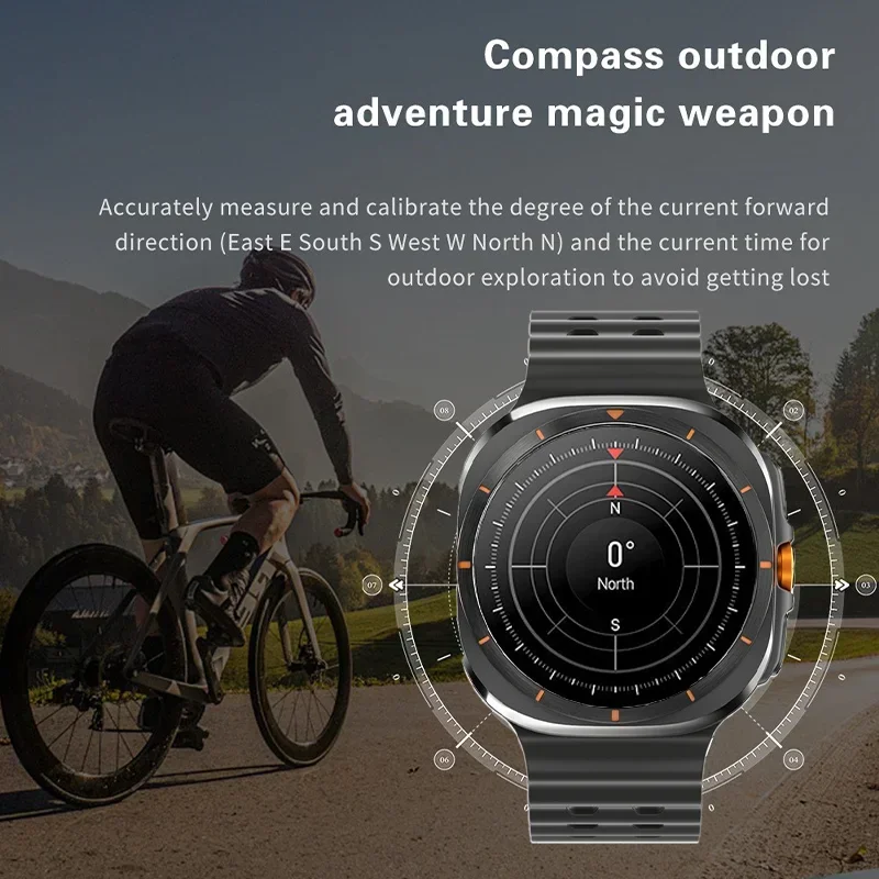 Xiaomi Mijia Men Watch Compass Bluetooth Call Electronics Voice Assistant Heart Rate Monitoring Sport Fitness Women's Wristwatch