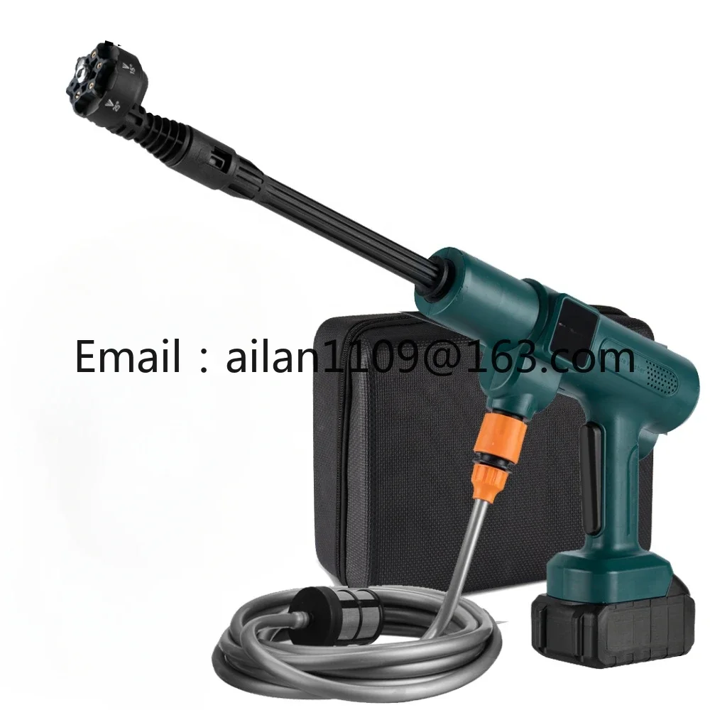 

Brushless Water Gun 6-in-1 Nozzles Car Floor High-pressure Cleaning Garden Irrigation