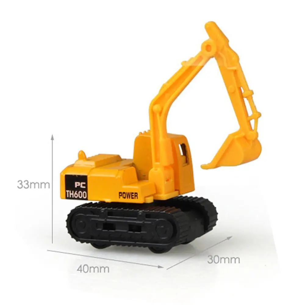 1pc ABS plastic Alloy Tractor Dump Truck Educational Toy Model Car Toys Tractor Toy Engineering Car Model Farmer Vehicle