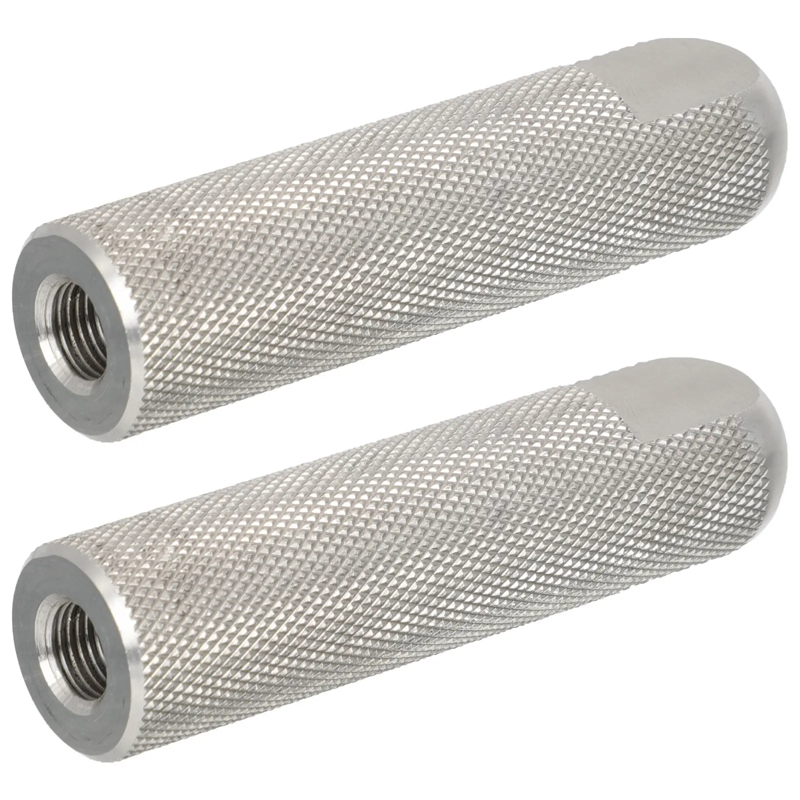 

1Pair Stainless Steel Bike Pegs Anti-Slip Rough Surface Wear-Resistant Mountain Cycling Rear Pedals Professional Sturdy Bike