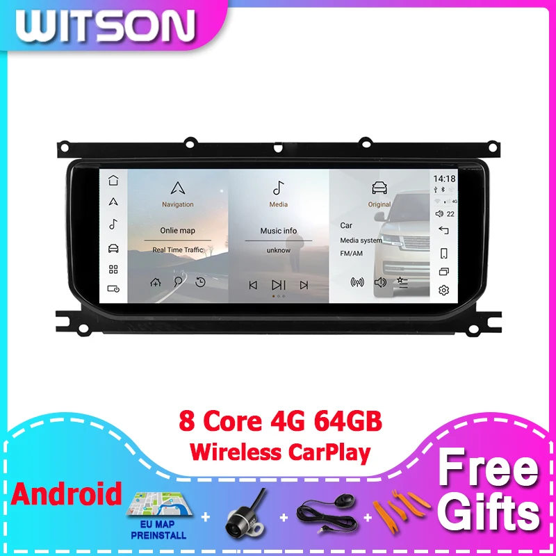 

WITSON 10.25‘’ Car Multimedia For Range Rover Evoque L551 L538 2012 2015 2016 20182020 radio Auto Stereo GPS CarPlay Player