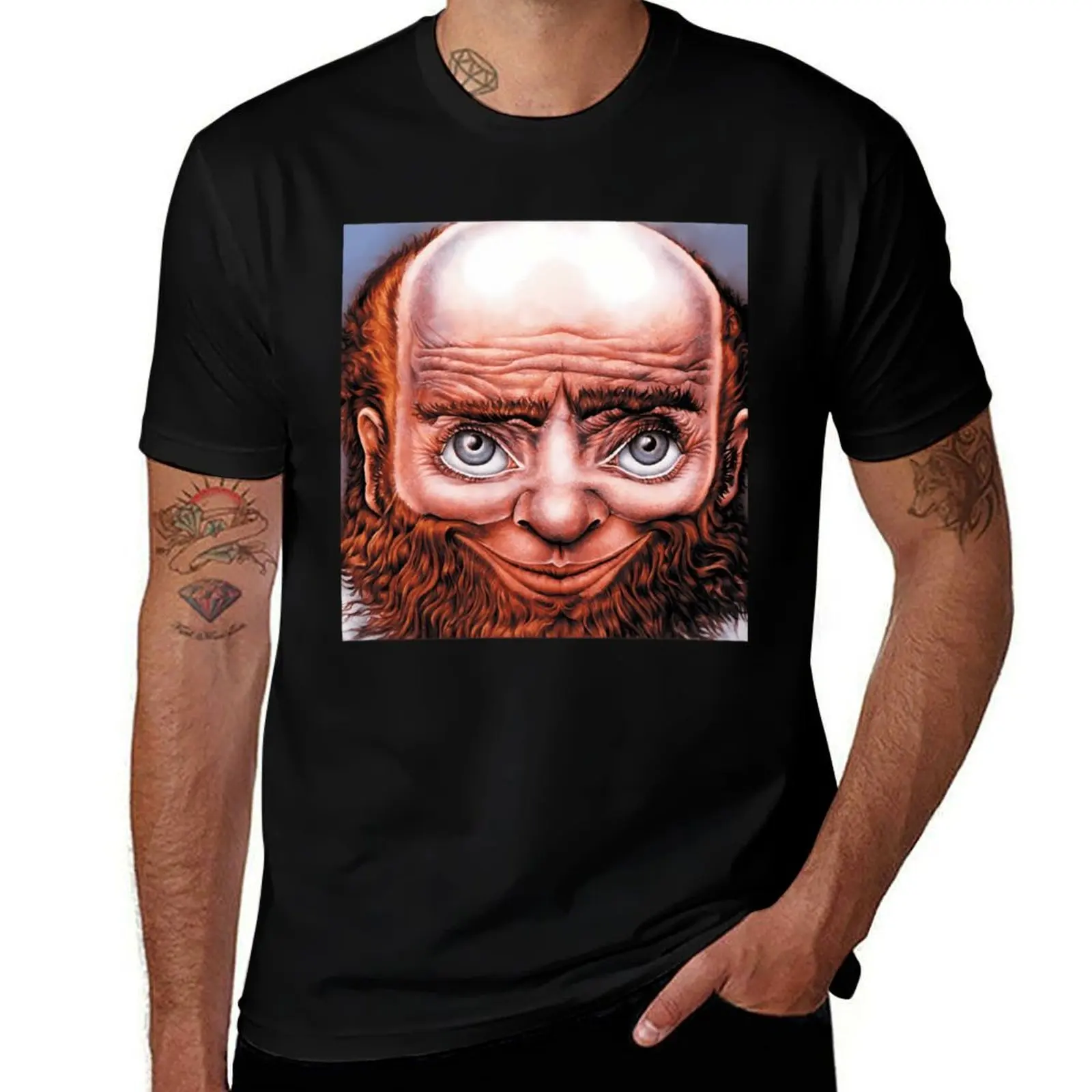 Gentle Giant Logo T-Shirt Large Size Casual Tee Shirt T-Shirt