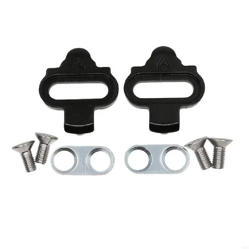Juego tacos automáticos para Pedal T8UC, tacos SPD para bicicleta montaña, equipo carreras para Wellgo