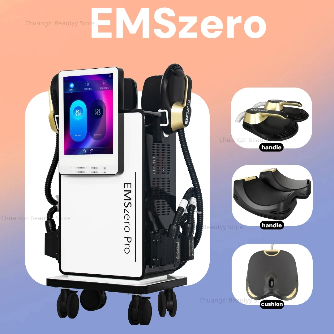 EMS 15 tesla 6500W ems muscle stimulator RF EMSzero Pro body sculpting machine Slimming Weight Lose Electromagnetic