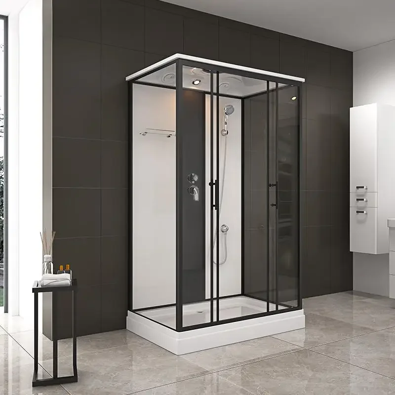 Modern design bathroom shower prefabricated pod portable toilet modular room