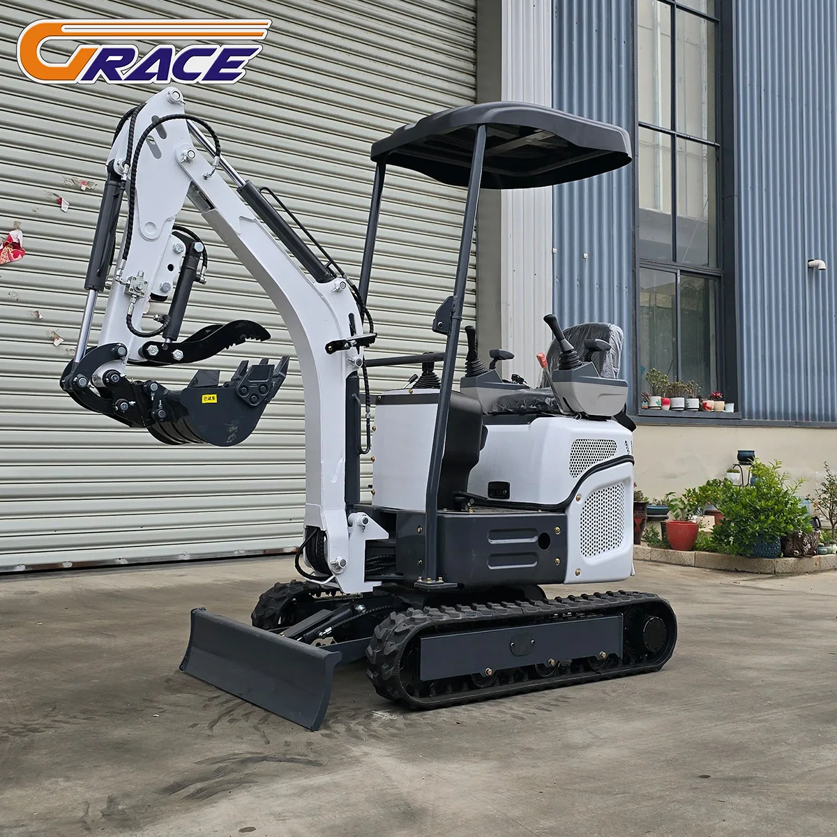 حفارة ديزل مجنزرة 2 طن - حفار هيدروليكي على شكل كسفادورا للأعمال الخارجية شديدة التحمل