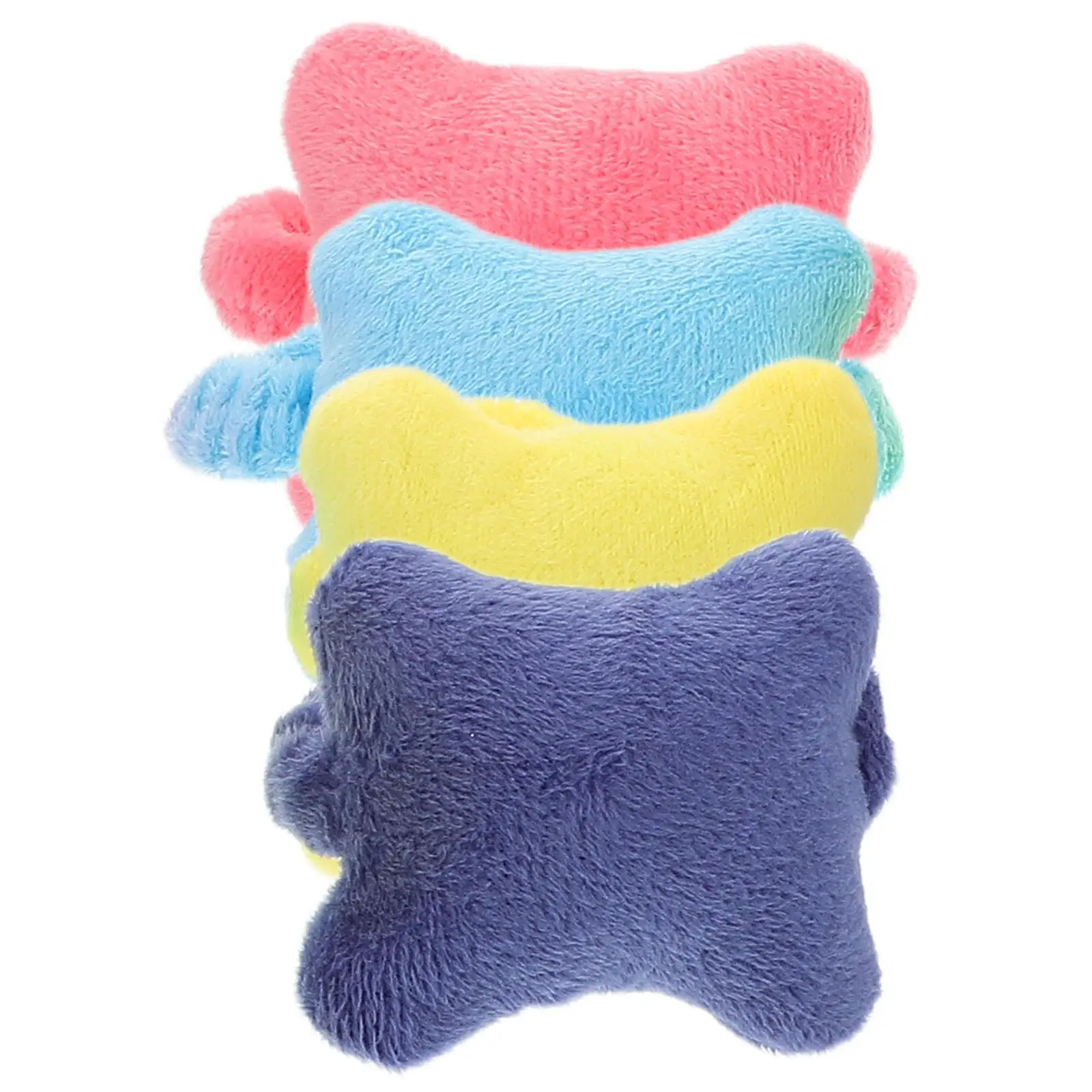 4 Pcs Keyboard Wrist Guard Mouse Rest Pad Support Office Desk Cloth Cushion Hand Comfortable Antiabrasion Ergonomic Computer