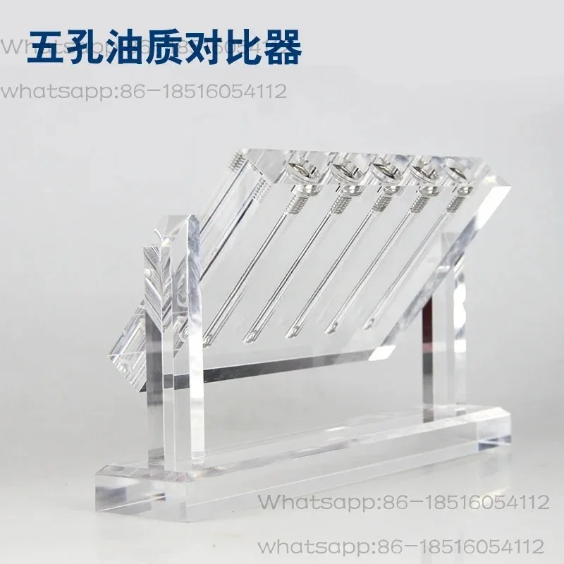 Automobile Oil Quality Comparator Comparator Gearbox Oil Viscosity Tester Demonstration Stand Test Tool Glass