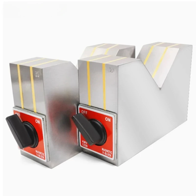 

Magnetic V-shaped block triangle table Magnetic V-shaped table scribing V-shaped iron wire cutting magnet