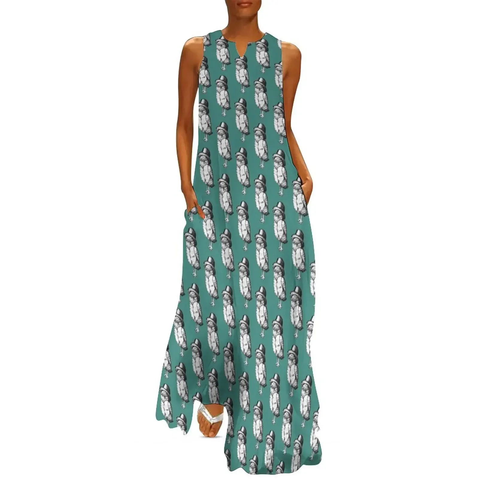 

The Dapper Owl Long Dress elegant dresses for women Women's clothing Dress