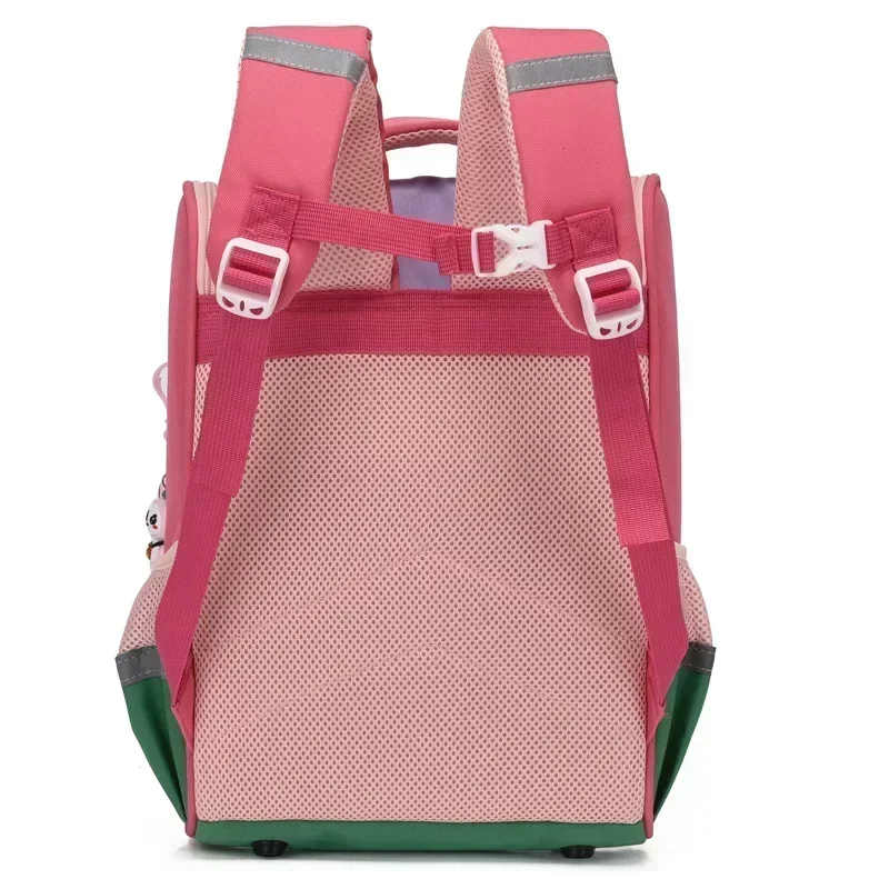 Grade1-2 Cartoon Primary School Backpacks for Girls Cute Cat School Bag Boys Dinosaur Kids Backpack