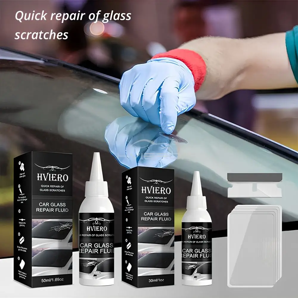 Windshield Repair Kit Crack Chip Glass Set Car Windscreen Filler DIY Glue Tool Quick Fix For Chips Cracks Restoration Care Tools