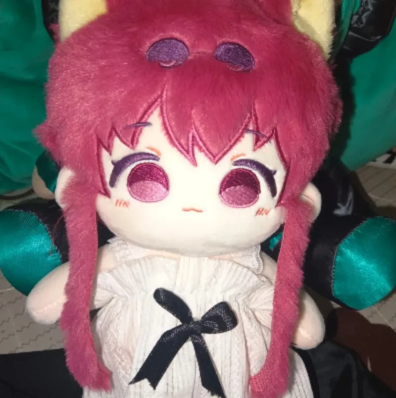 

20cm Honkai Star Rail Kafka Anime Plushie Doll Handmade Dress-Up Cotton Stuffed Figure Cute Anime Fan Collectible Xmas Gift