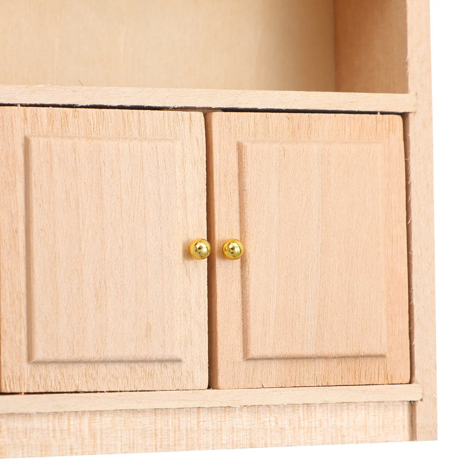 

1 шт. Миниатюрная вертикальная книжная полка из натурального дерева, компактный декор для мини-домика, маленькая деревянная мебель, украшение для мини-домика