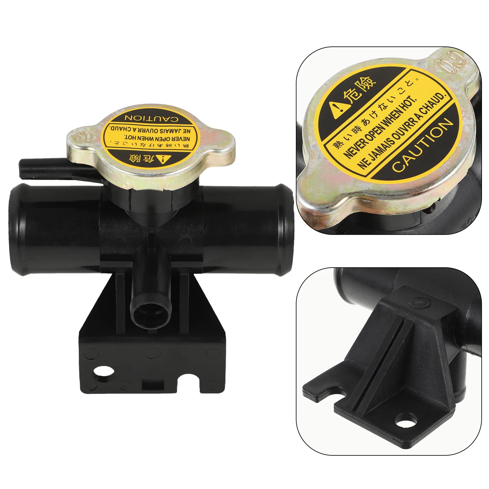 

Professional Car Radiator Filler Neck Coolant Adapter Durable ABS Metal Material Easy to Install Enhanced Safety 1350a015