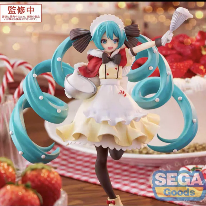 【أصلي 100%】سيجا هاتسون ميكو سلسلة لوميناستا "هاتين ميكو" مجموعة عيد الميلاد 2025 نموذج سلسلة شخصية كرتونية طقم جراج