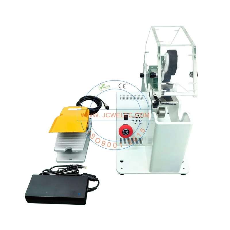 JCW-T05CN Semi-Auto Cable Tape Wrapping Machine Portable Wire Harness Taping Equipment