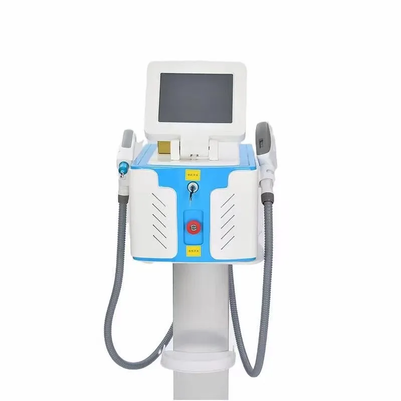 2 in 1 OPT IPL Elight Hair Removal Machine Nd Yag Laser Tattoo Removal Beauty Machine For Salon Skin Rejuvenation