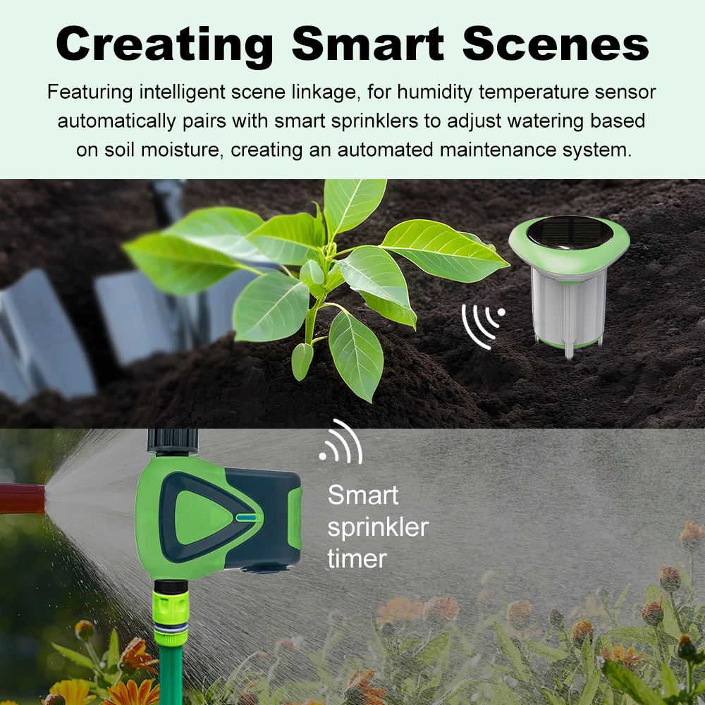 MANHOT WiFi Smart Solar Soil S - Smart Garden Solar ulasan dan harga