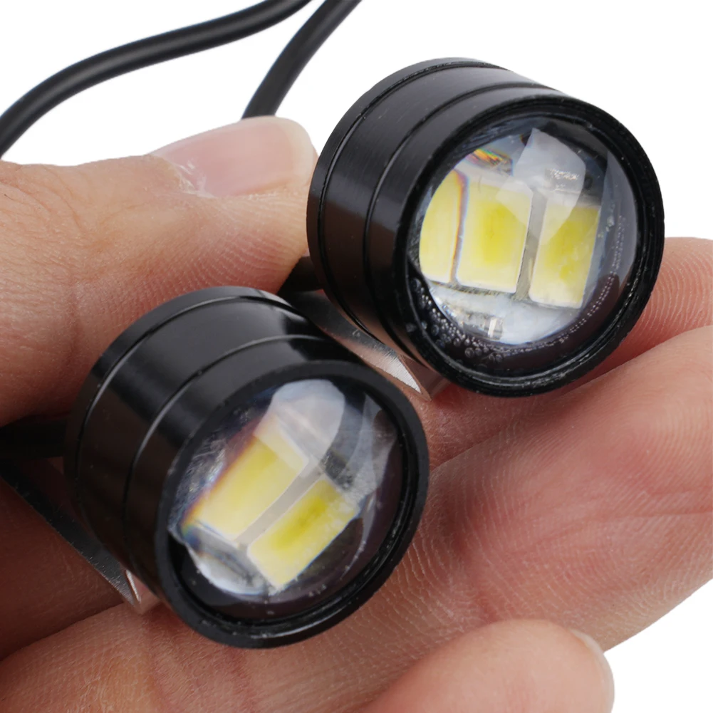 Car Motorcycle Motorcycle Light Light Car Lights 12V 2Pcs Driving Light Fog Lamp Headlight Bulb Reverse Backup