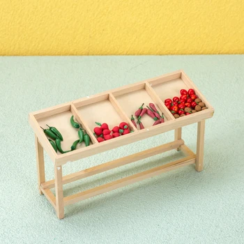1:12 인형 집 미니 과일 야채 랙, 슈퍼마켓 과일 포장 마차, 어린이 척 놀이 장난감, 인형 집 장식 Best5 1:12 인형 집 미니 과일 야채 랙, 슈퍼마켓 과일 포장 마차, 어린이 척 놀이 장난감, 인형 집 장식 Best5