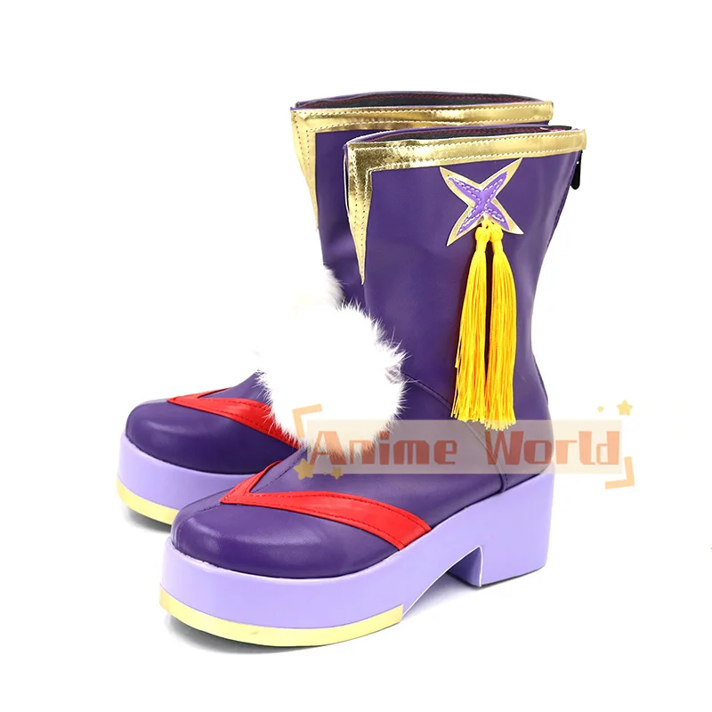 Jogo bonito derby tokai teio cosplay sapatos cavalo menina das mulheres dos homens festa de halloween carnaval roleplay traje prop sapatos