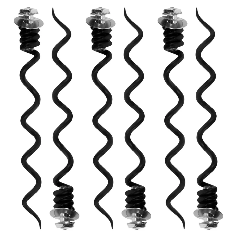 

6pcs Opener Accessory Set Corkscrew Spiral Metal Bits Accessories Portable Home Bar