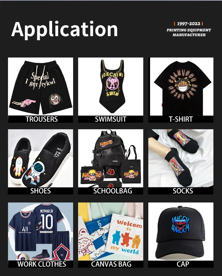 Worldcolor Factory Promotion Price 60cm DTF printer Dual Heads XP600/i3200 T Shirt DTF PET Film Printer for All Fabrics