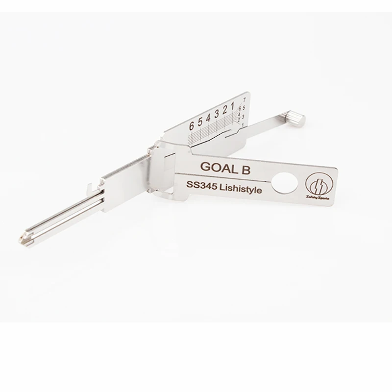 

LISHI Tools SS345 LISHISTYLE GOAL B Япония Замки Гражданский дом открывалка для сна набор отмычек слесарные инструменты
