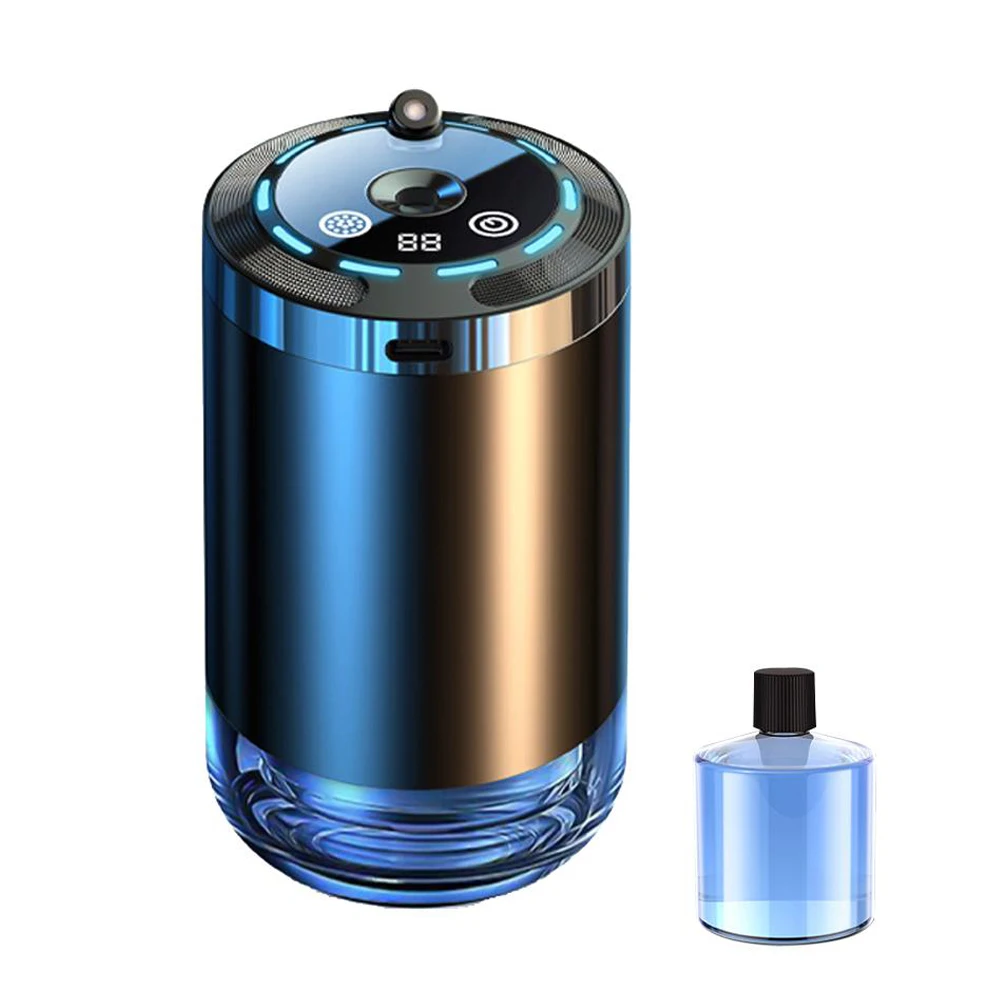 

Автомобильное использование, домашний автомобильный ароматический диффузор, регулируемый освежитель воздуха, материал премиум-класса, гладкий дизайн, встроенный микросенсорный чип