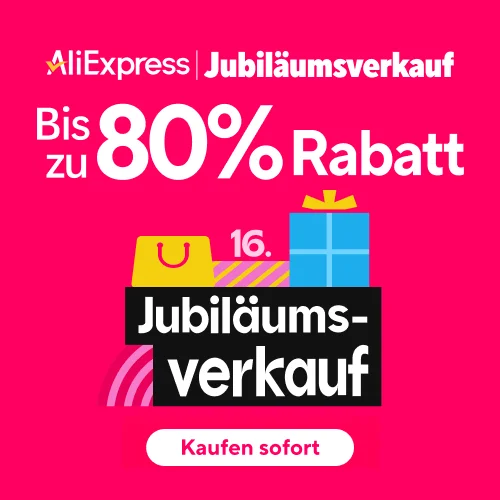 AliExpress Promo-Code Banner