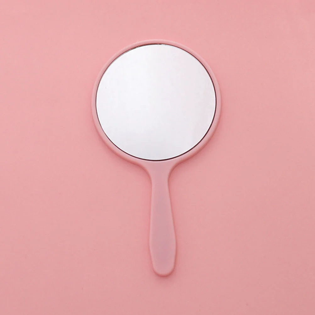 

25Pcs Mirror with Handle Creative Travel Makeup Accessory Lightweight Non-Distortion Reflective Surface Ideal for Personal Care
