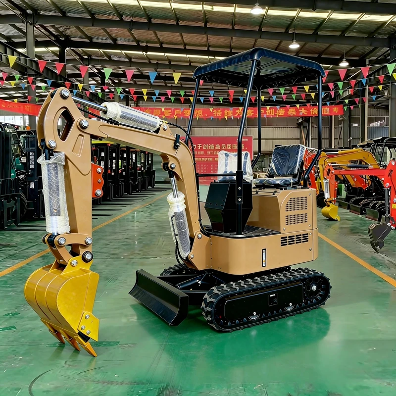 

Мини-экскаватор 1,0 тонны с двигателем YANMAR, стандарт EPA/Euro 5, многофункциональный строительный мини-экскаватор с дизельным двигателем Kubota, европейская версия.