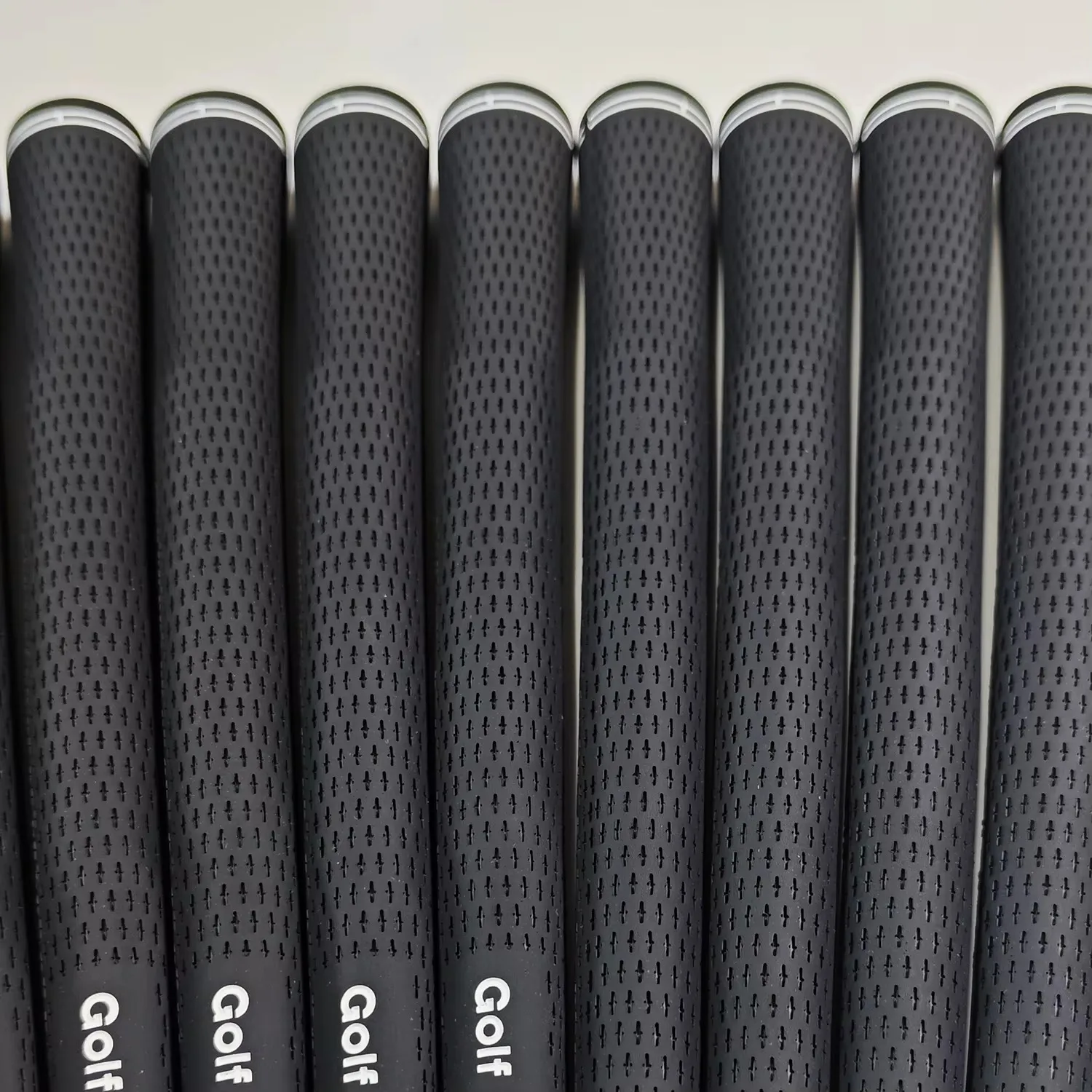 مقابض نادي الجولف باللون الأسود من TOUR VELVE مقاس قياسي متوسط الحجم قبضة مطاطية عالية الجودة للسائق من الخشب والمكاوي #5