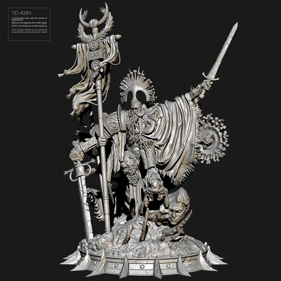 60mm 80mm Resin model kits figure colorless and self-assembled TD-4291