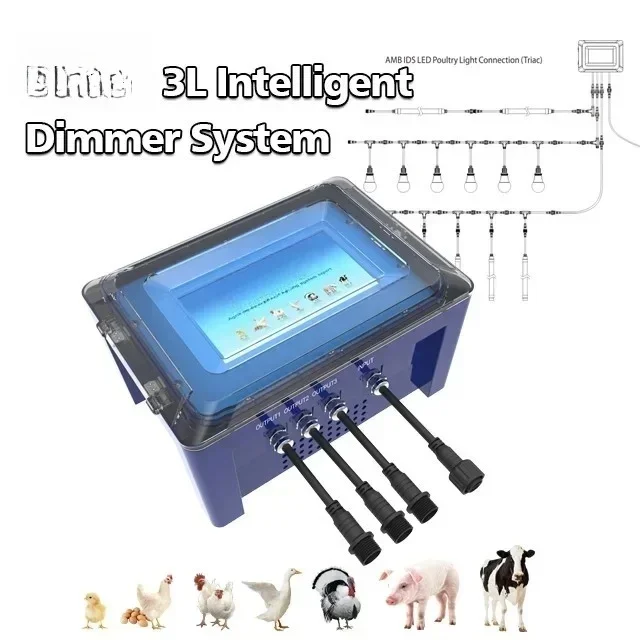 Light Controller 7 Inches LED Display 110V 220V Fully Automatic Control or Manual Options