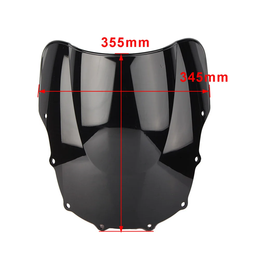 Motorcycle Windscreen Covers Screen Motorbikes Deflector Windshield For Kawasaki ZZR400 ZZR600 ZZR 400 ZZR 600 1993-2007 2006