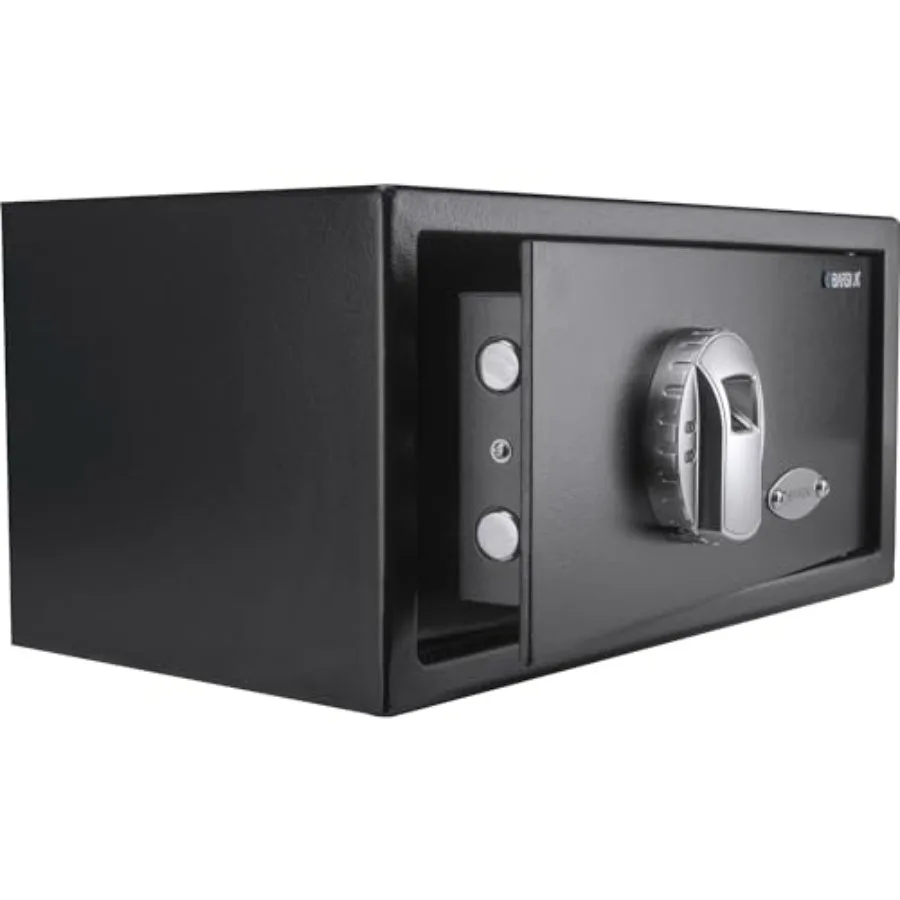 

Сейф для дома AX11224 с биометрической защитой по отпечатку пальца, 0,79 куб. футов, черный