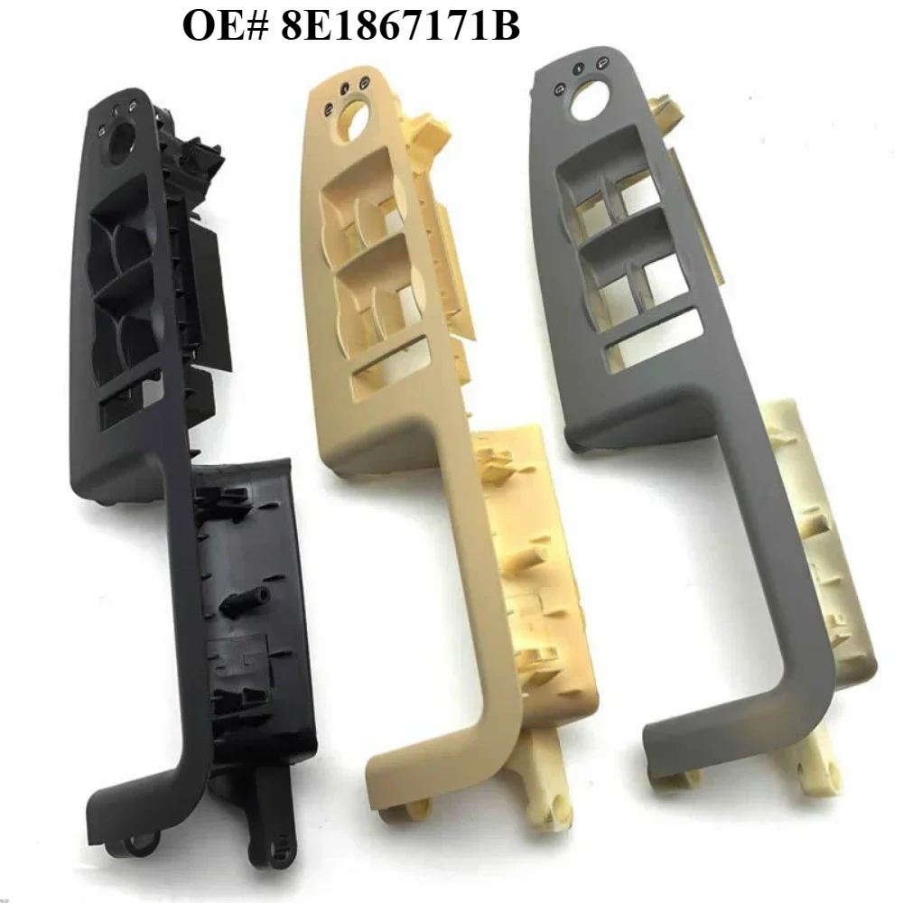 

For Audi A4 B6 B7 2002 2003 2004 2005 2006 2007 Car Window Front Door Switch Panel Cover Trim Switch 8E1867171B Part