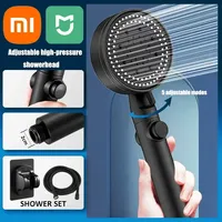 Xiaomi Mijia 5 Modes Adjustable Shower Head Water Saving High Pressure Showerhead Handheld Spray Hangable Bathroom Accessories
