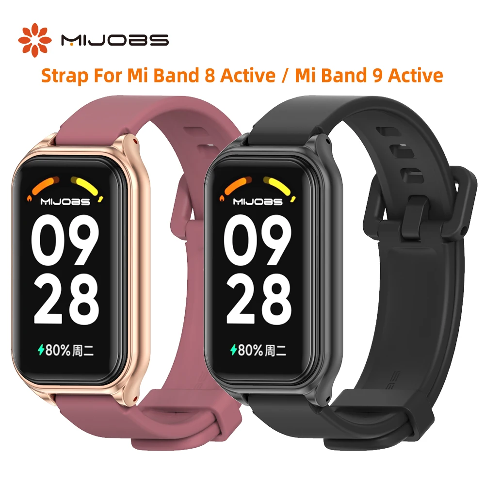 Strap For Xiaomi Smart Band 8 Active Bracelet for Mi Band 8 Active Correa Watchband Wrist Strap Mi Band 9 Active Accessories